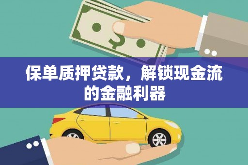 修文保单质押贷款，解锁现金流的金融利器