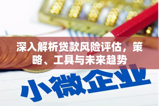 滁州深入解析贷款风险评估，策略、工具与未来趋势
