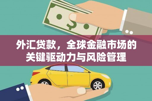 沈北新区外汇贷款，全球金融市场的关键驱动力与风险管理
