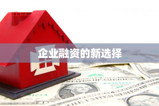 遂川企业融资的新选择
