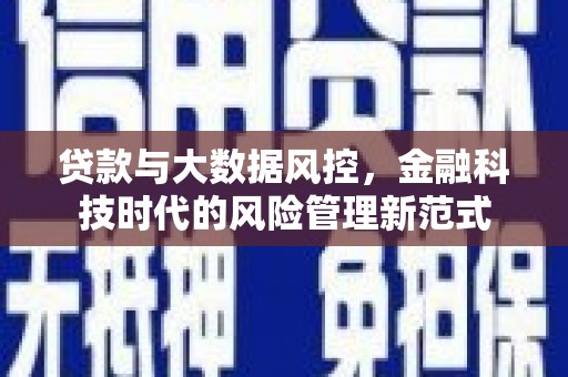墨竹工卡贷款与大数据风控，金融科技时代的风险管理新范式