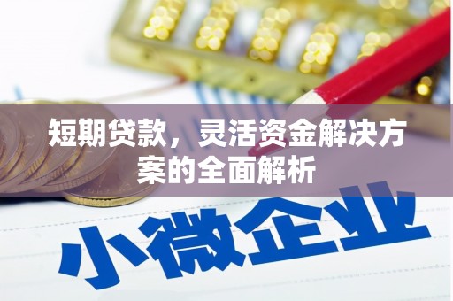 六安短期贷款，灵活资金解决方案的全面解析