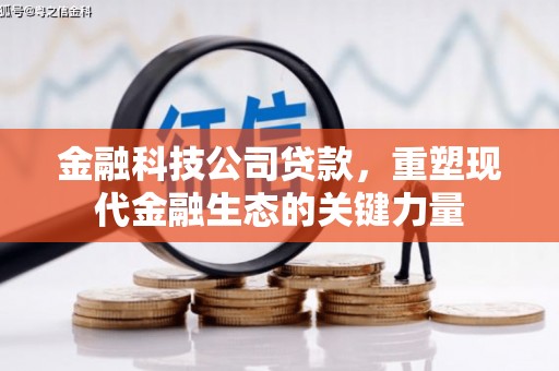 八步金融科技公司贷款，重塑现代金融生态的关键力量