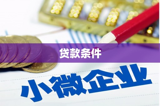 砚山贷款条件