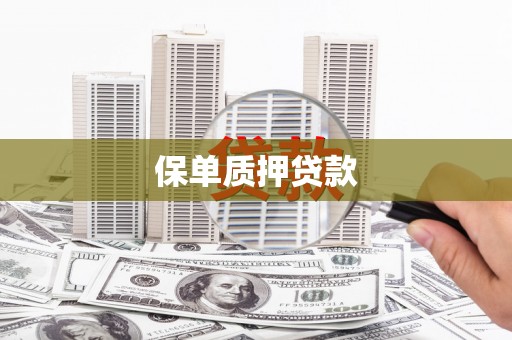 漾濞保单质押贷款