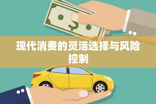 惠东现代消费的灵活选择与风险控制